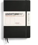 Leuchtturm 1917 Notizbuch A5, 251 Seiten, blanko, schwarz, 80 g/m2