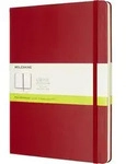 Moleskine Blanko Notizbuch XL rot in hartem Einband