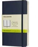 Moleskine Blanko Notizbuch P saphirblau weicher Einband