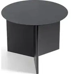 Slit Kaffeetisch 45 cm rund schwarz