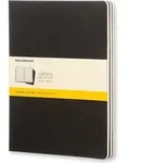 Moleskine Cahier Journals Karierte Notizb&uuml;cher XL schwarz 3 St.