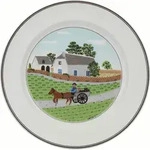 Design Naif Farmer Teller f&uuml;r Mittagsgerichte 27 cm