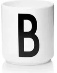 Aj Becher Buchstabe B aus Porzellan