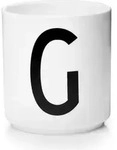 Aj Becher Buchstabe G aus Porzellan