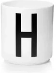 Aj Becher Buchstabe H aus Porzellan