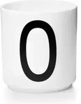 Aj Becher Buchstabe O aus Porzellan