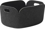 Restore Aufbewahrungskorb 35 x 48 cm schwarze Melange