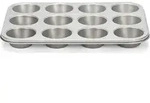 Silver-Top Backform f&uuml;r 12 Muffins