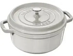 La Cocotte Topf 5,2 l wei&szlig;er Tr&uuml;ffel aus Gusseisen gefertigt