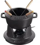 Staub Fondue-Set 16 cm schwarz 8 El.