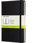 Moleskine Classic Blanko Notizbuch M 208 Seiten schwarz harter Einband
