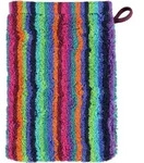 Stripes Badehandschuh 16 x 22 cm bunt dunkel