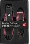Classic Inox Nagelknipser rot im Etui 2 St.