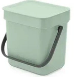 Sort & Go Korb zur Abfalltrennung 3 l jadegr&uuml;n
