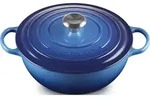 La Marmite Signature Topf 26 cm tiefes Blau