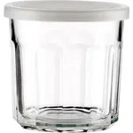 French glass Wasserglas mit Deckel