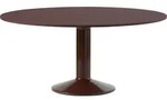 Midst Tisch 160 cm rund rot Linoleum