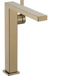 Hansgrohe Tecturis E hohe Waschtischarmatur Geb&uuml;rstete Bronze 73072140