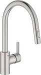 Grohe 31486DC1, GROHE Feel K&uuml;chenarmatur Supersteel 31486DC1