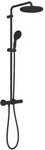 GROHE Vitalio Start System Duschsystem mit Thermostatarmatur Schwarz Matt...