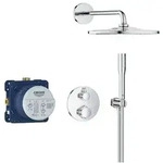 GROHE Precision Duschsystem inklusive Unterputzk&ouml;rper Chrom 34880000