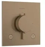 Hansgrohe Ecostat Comfort E Dusch- und Badewannenarmatur Geb&uuml;rstete Bronze...