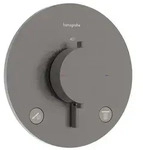 Hansgrohe Ecostat Comfort S Dusch- und Badewannenarmatur Geb&uuml;rstetes...