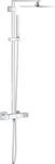 Grohe 26087000, GROHE Euphoria Cube System Duschsystem mit Thermostatarmatur Chrom