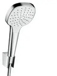 Hansgrohe Croma Select Duschkopf mit Schlauch Wei&szlig;/Chrom 26424400