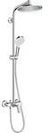 Hansgrohe Crometta S Duschsystem mit Hebelarmatur Chrom 27269000