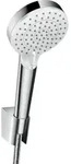 Hansgrohe Crometta Duschkopf mit Schlauch Wei&szlig;/Chrom 26694400