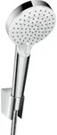Hansgrohe Crometta Duschkopf mit Schlauch Wei&szlig;/Chrom 26693400