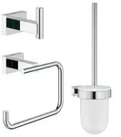 GROHE Zubeh&ouml;r Essentials Cube Chrom Metall, Glas 40757001