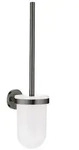 GROHE WC-B&uuml;rste Essentials Hard Graphite Metall, Glas 40374A01