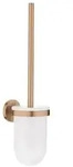GROHE WC-B&uuml;rste Essentials Geb&uuml;rstetes Warm Sunset Metall, Glas 40374DL1