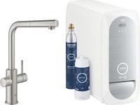 Grohe 31539DC0, GROHE Blue Home K&uuml;chenarmatur Supersteel 31539DC0