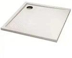H&uuml;ppe Purano Duschwanne Quadratisch 80x80 cm Marmor gegossen 202160.055