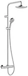 Hansgrohe Vernis Blend Duschsystem mit Thermostatarmatur Chrom 26276000