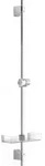 Hansa Basicjet Duschstange mit Seifenschale Chrom 44700300
