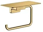 Hansgrohe Toilettenpapierhalter AddStoris Gold-Optik Metall 41772990