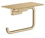 Hansgrohe Toilettenpapierhalter AddStoris Geb&uuml;rstete Bronze Metall 41772140