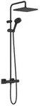 Hansgrohe Vernis Shape Duschsystem mit Thermostatarmatur Matt Schwarz 26429670