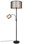Stehlampe Trio Burton Schwarz 411400232
