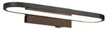 LED Wandlampe Trio Gianni Schwarz TR 283770132