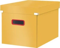 LEITZ Click & Store Cosy Aufbewahrungsbox 32,5 l gelb 32,0 x 36,0 x 31,0 cm, 1 St.