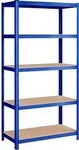 SONGMICS Schwerlastregal GLR050Q01 blau 100,0 x 50,0 x 200,0 cm