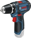 BOSCH Professional GSR 12V-15 Akku-Bohrschrauber 12,0 V, ohne Akku blau/schwarz