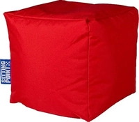 SITTING POINT Cube SCUBA Sitzsack rot