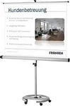 FRANKEN XFSL15, FRANKEN Stativleinwand MOBIL 1:1, 150 x 150 cm...