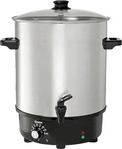 Bartscher Einkochautomat Gl&uuml;hweintopf CNS silber 30,0 l 2000 W